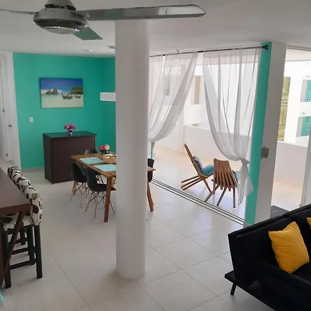 Penthouse Apartments Private Roof Pool 200M To Beach Chicxulub Exterior photo